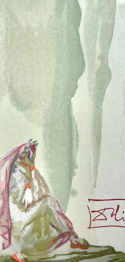 Salvador Dali, Fegefeuer Xiii (Michler/Lpsinger 1039-1138; Field 189-200), Die Gttliche Komdie,