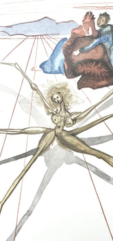 Salvador Dali, Fegefeuer Xvii (Michler/Lpsinger 1039-1138; Field 189-200), Die Gttliche Komdie,