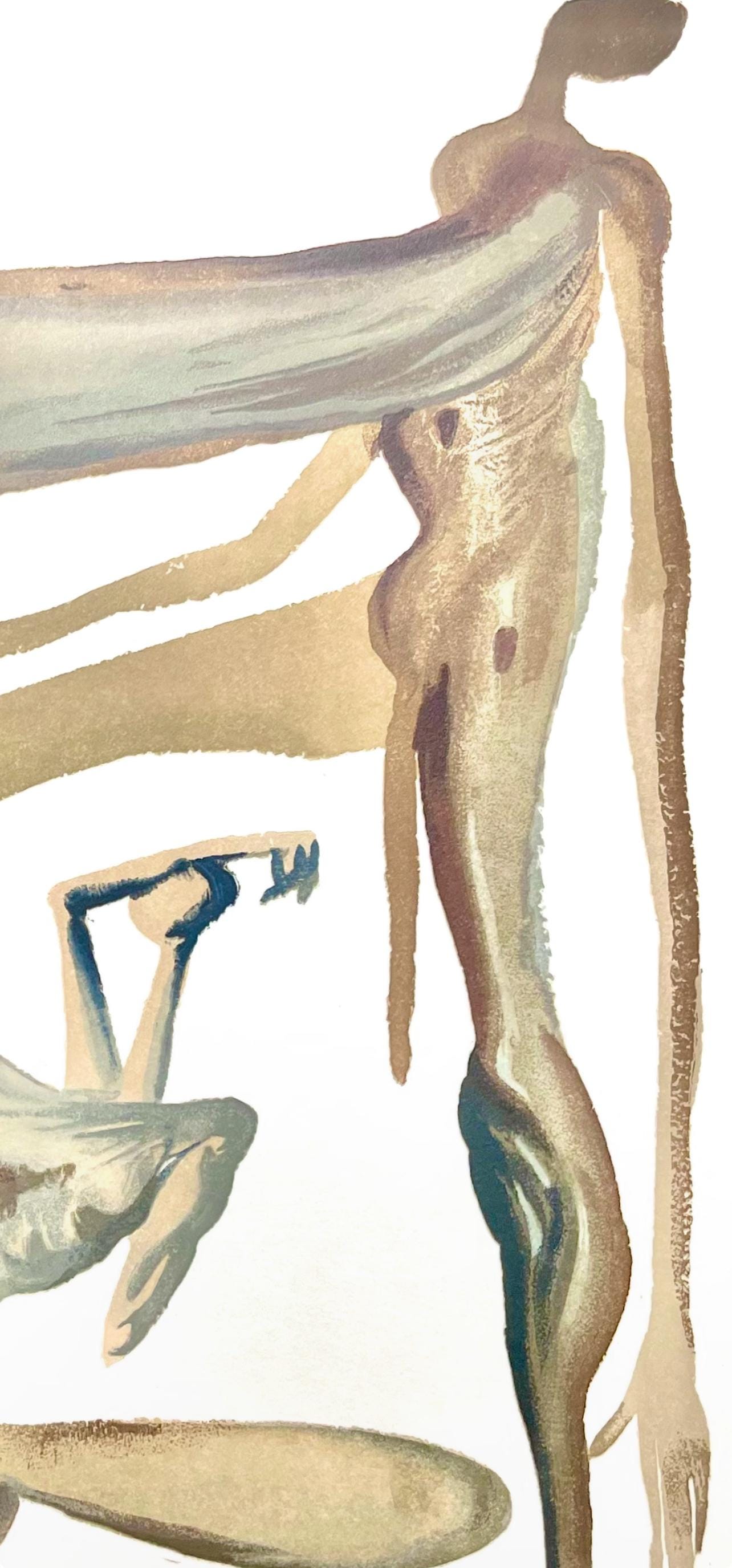 Salvador Dali, Fegefeuer Xxii (Michler/Lpsinger 1039-1138; Field 189-200), Die Gttliche Komdie,