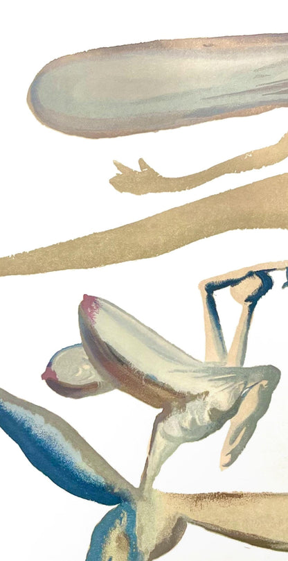 Salvador Dali, Fegefeuer Xxii (Michler/Lpsinger 1039-1138; Field 189-200), Die Gttliche Komdie,