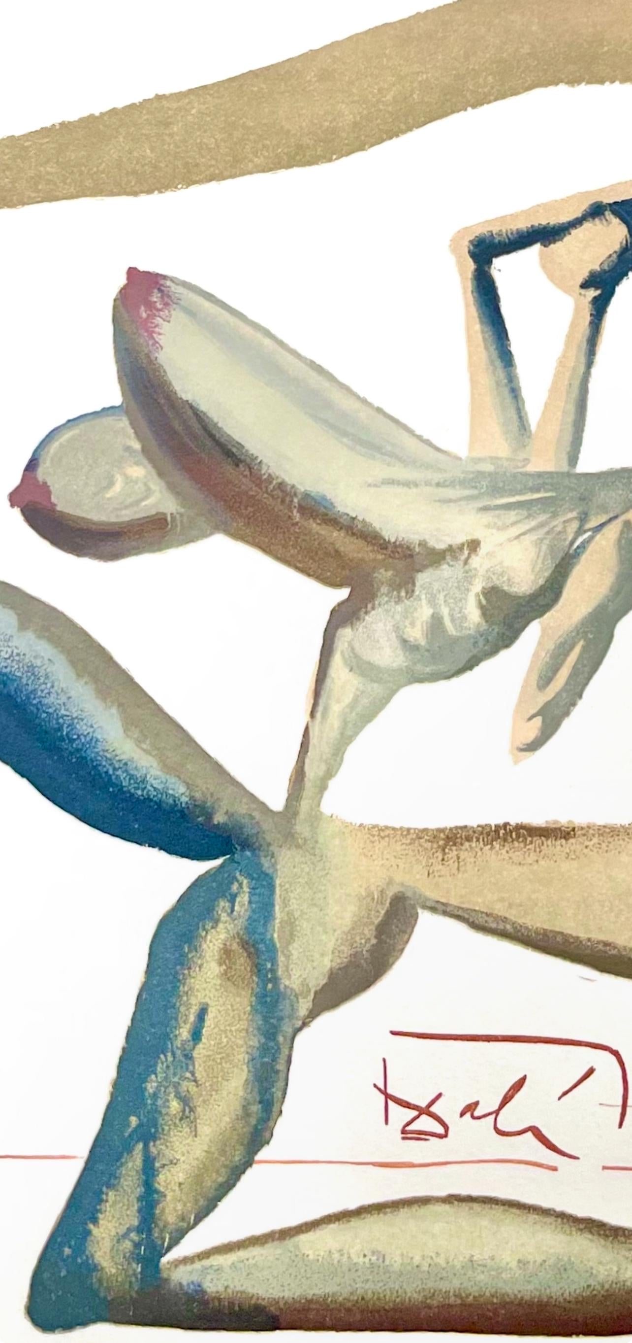 Salvador Dali, Fegefeuer Xxii (Michler/Lpsinger 1039-1138; Field 189-200), Die Gttliche Komdie,