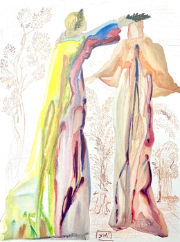 Salvador Dali, Fegefeuer Xxvii (Michler/Lpsinger 1039-1138; Field 189-200), Die Gttliche Komdie,