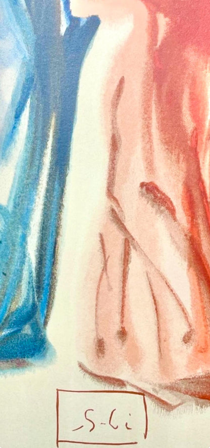 Salvador Dali, Fegefeuer Xxix (Michler/Lpsinger 1039-1138; Field 189-200), Die Gttliche Komdie,