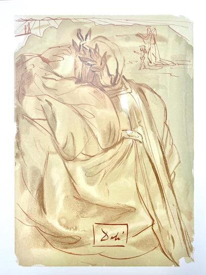 Salvador Dali, Fegefeuer Xxx (Michler/Lpsinger 1039-1138; Field 189-200), Die Gttliche Komdie,