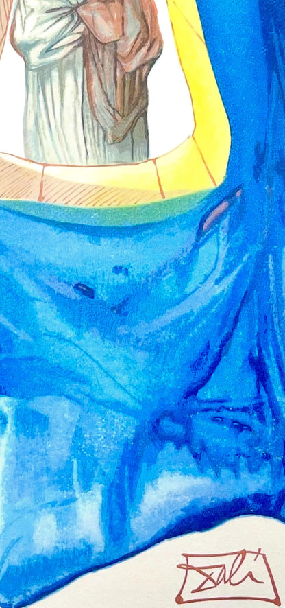 Salvador Dali, Fegefeuer Xxxiii (Michler/Lpsinger 1039-1138; Field 189-200), Die Gttliche Komdie,