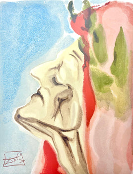 Salvador Dali, Paradies Vii (Michler/Lpsinger 1039-1138; Field 189-200), Die Gttliche Komdie,