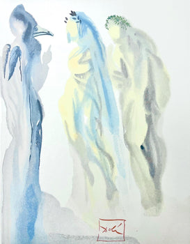 Salvador Dali, Paradies Ix (Michler/Lpsinger 1039-1138; Field 189-200), Die Gttliche Komdie,