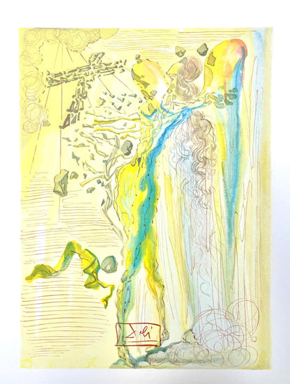 Salvador Dali, Paradies Xii (Michler/Lpsinger 1039-1138; Field 189-200), Die Gttliche Komdie,