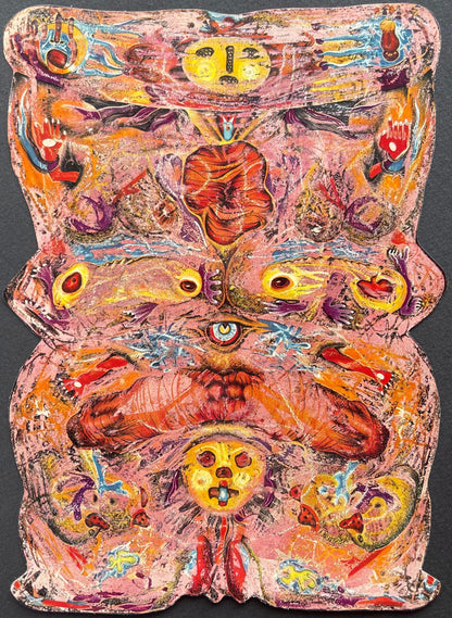 Alfonso Ossorio, Composition, Peintures Initiatiques D'Alfonso Ossorio, Collotype