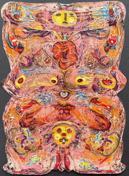 Alfonso Ossorio, Composition, Peintures Initiatiques D'Alfonso Ossorio, Collotype