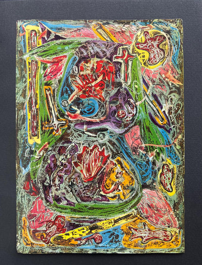 Alfonso Ossorio, Composition, Peintures Initiatiques D'Alfonso Ossorio, Collotype