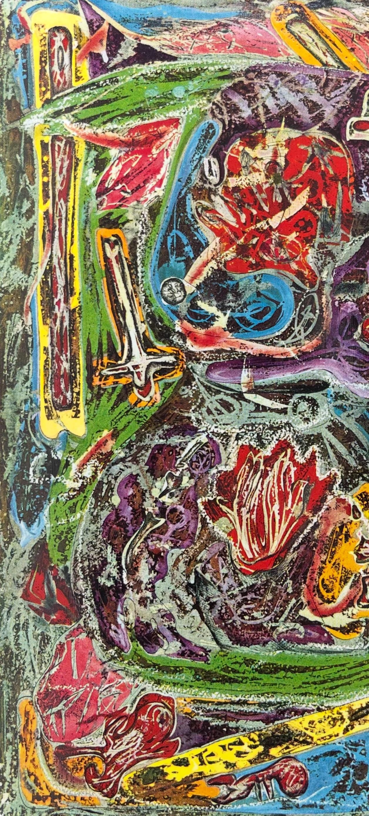 Alfonso Ossorio, Composition, Peintures Initiatiques D'Alfonso Ossorio, Collotype