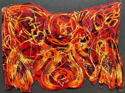 Alfonso Ossorio, Composition, Peintures initiatiques d'Alfonso Ossorio, Collotype