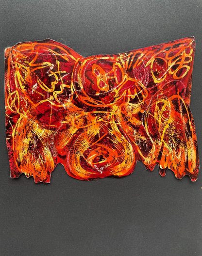 Collotype - Alfonso Ossorio - Composition - Peintures initiatiques d'Alfonso Ossorio