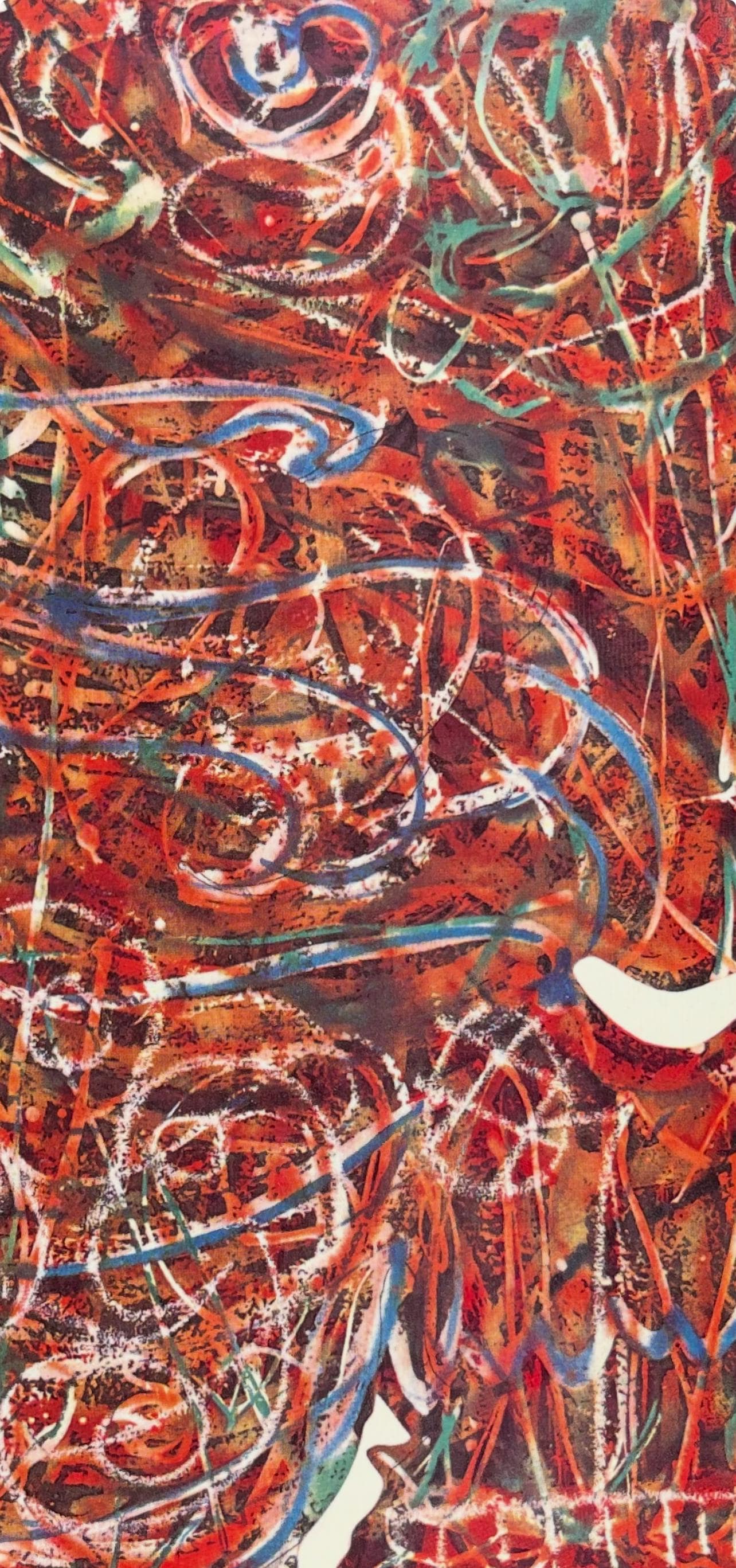 Collotype - Alfonso Ossorio - Composition - Peintures initiatiques d'Alfonso Ossorio