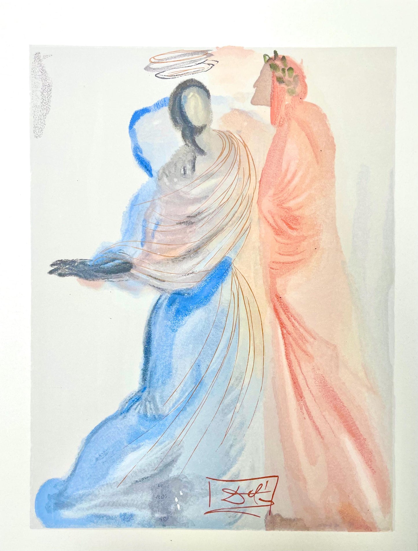Salvador Dali, Paradies Xviii (Michler/Lpsinger 1039-1138; Field 189-200), Die Gttliche Komdie,
