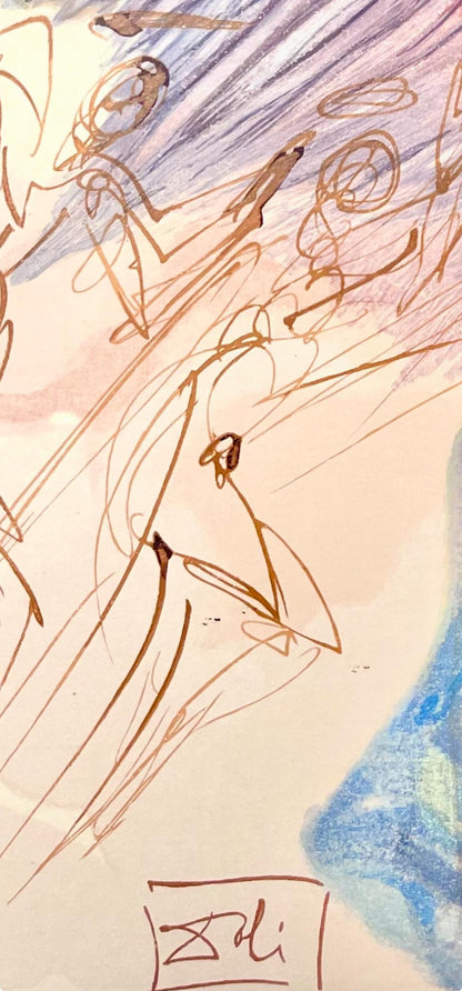 Salvador Dali, Paradies Xix (Michler/Lpsinger 1039-1138; Field 189-200), Die Gttliche Komdie,