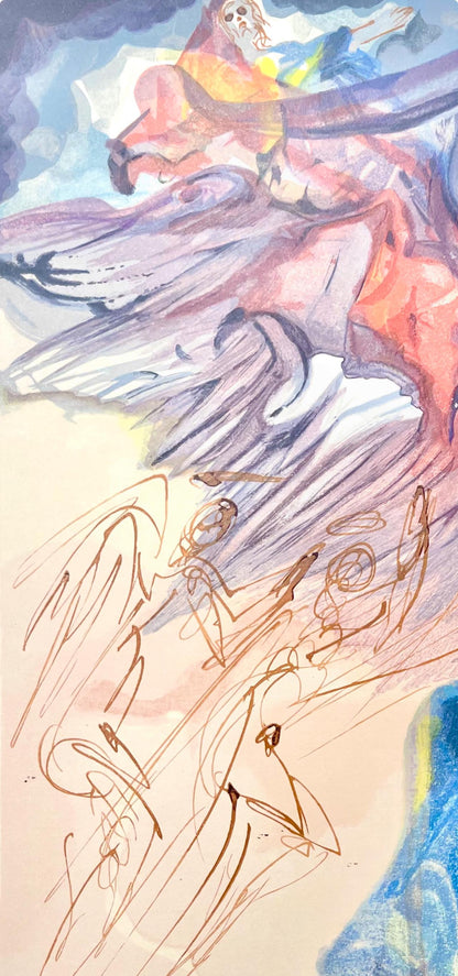 Salvador Dali, Paradies Xix (Michler/Lpsinger 1039-1138; Field 189-200), Die Gttliche Komdie,