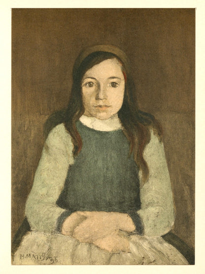 Henri Matisse, Nini Btron, Portraits Par Henri Matisse, Lithograph