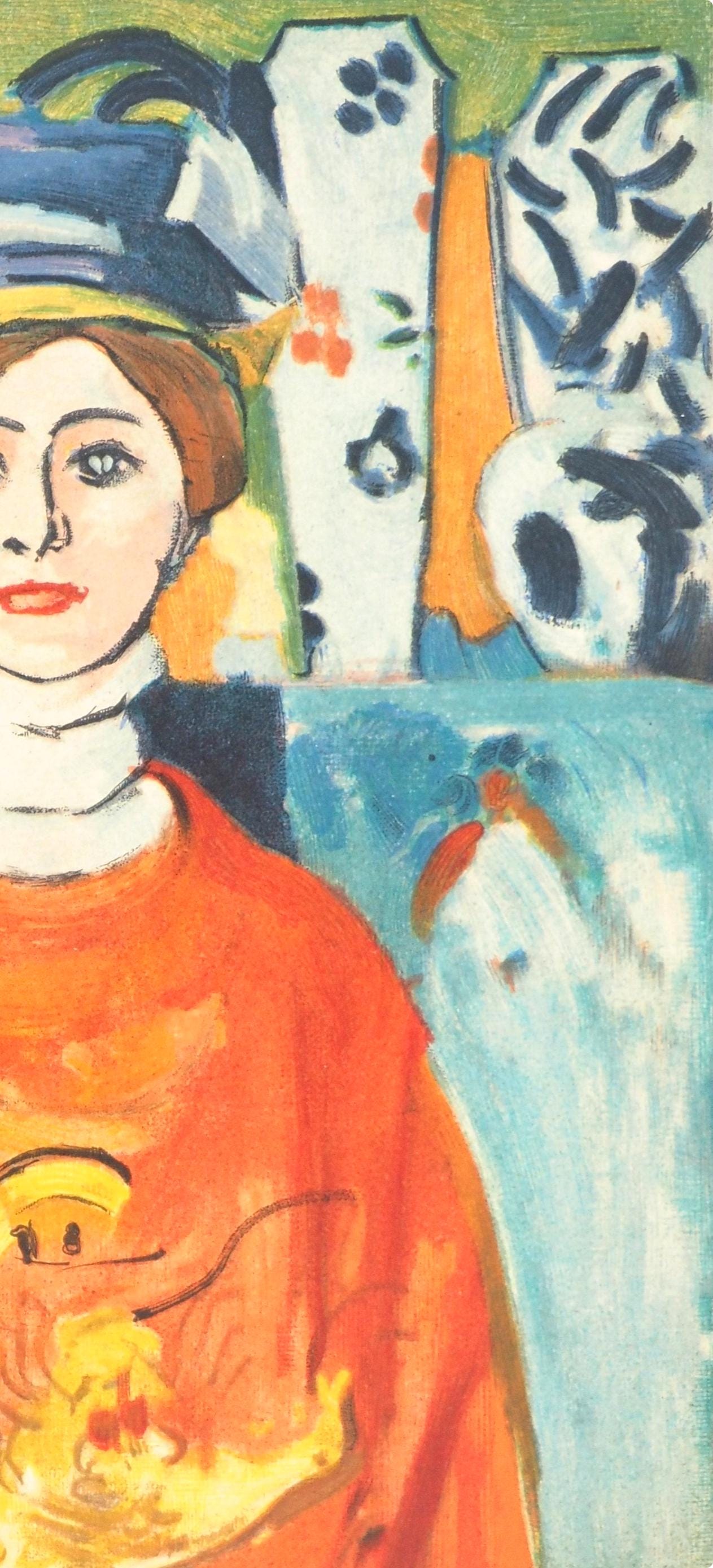 Henri Matisse, Mlle X, Portraits Par Henri Matisse, Lithograph