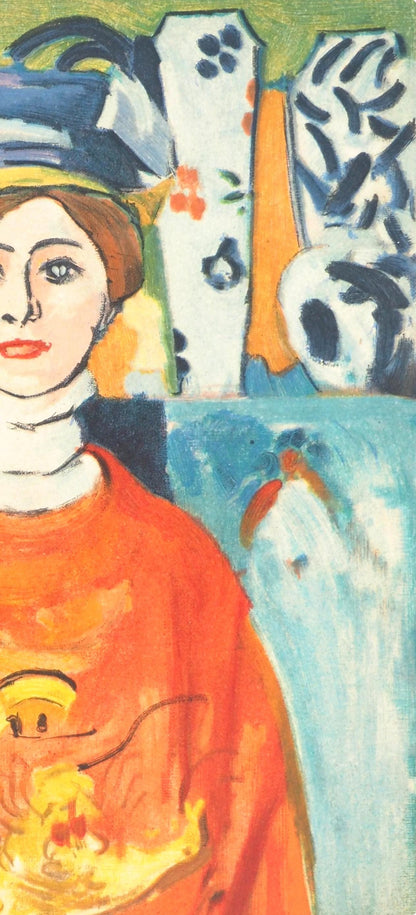 Henri Matisse, Mlle X, Portraits Par Henri Matisse, Lithograph