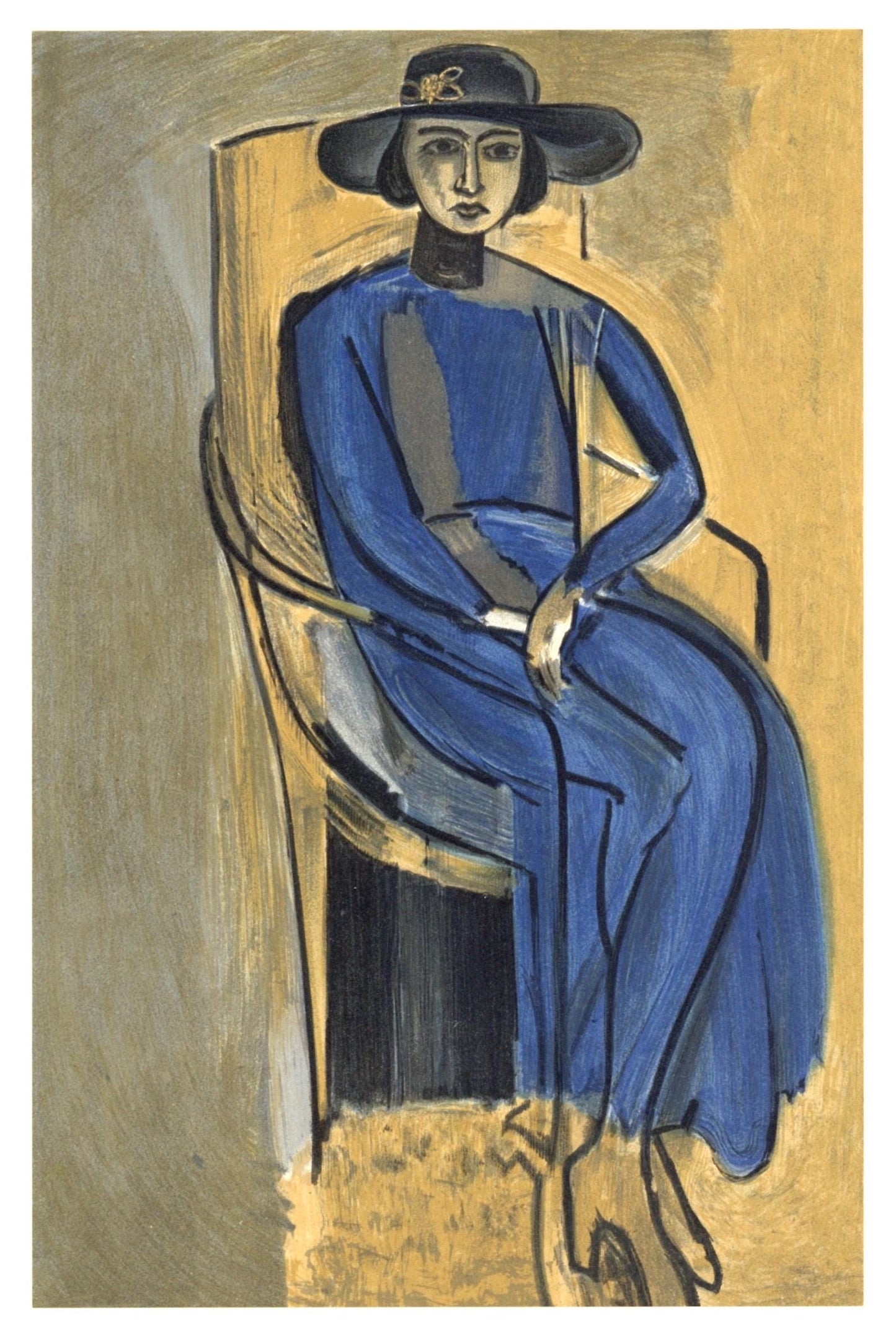 Henri Matisse, Madame Grta Prozor, Portraits Par Henri Matisse, Lithograph