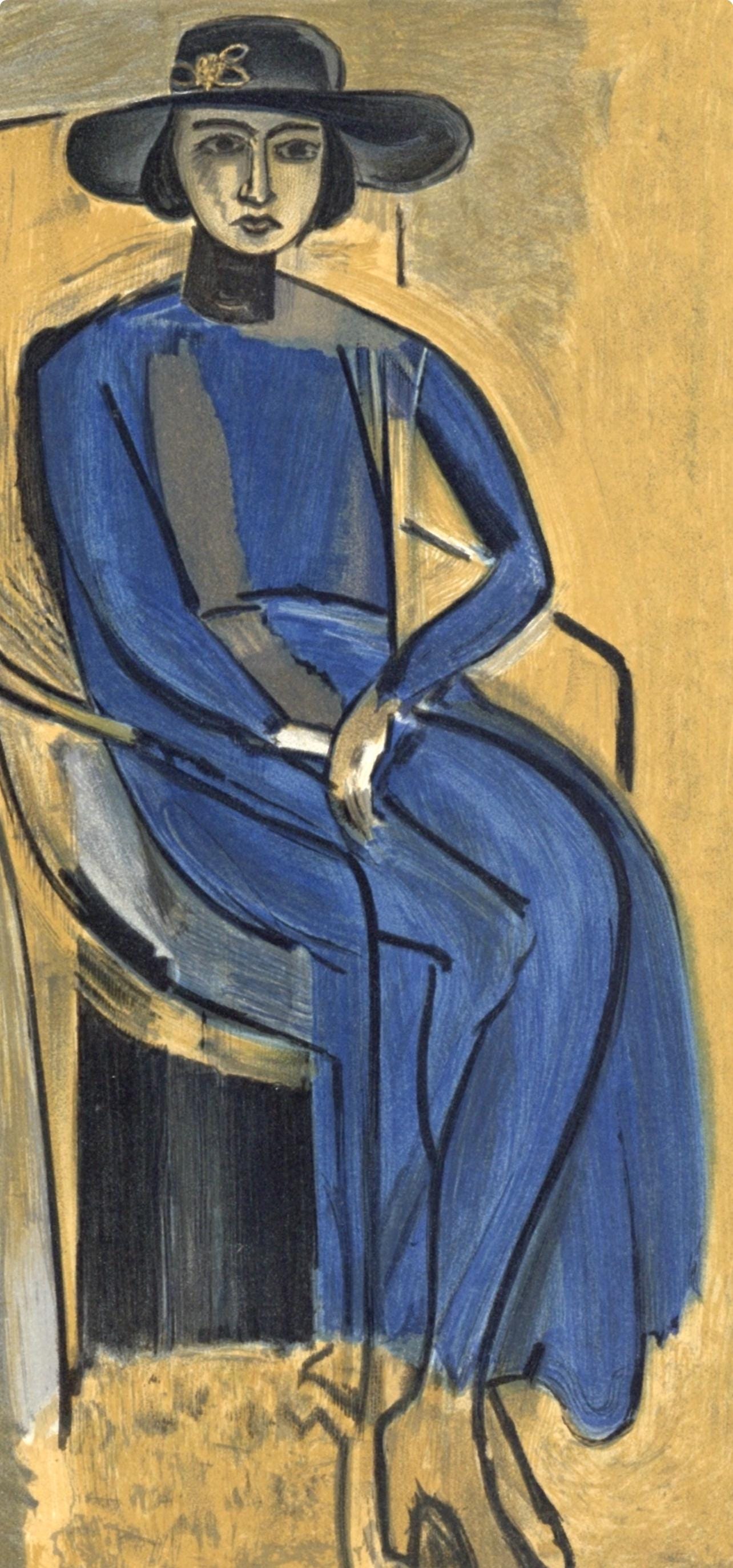 Henri Matisse, Madame Grta Prozor, Portraits Par Henri Matisse, Lithograph