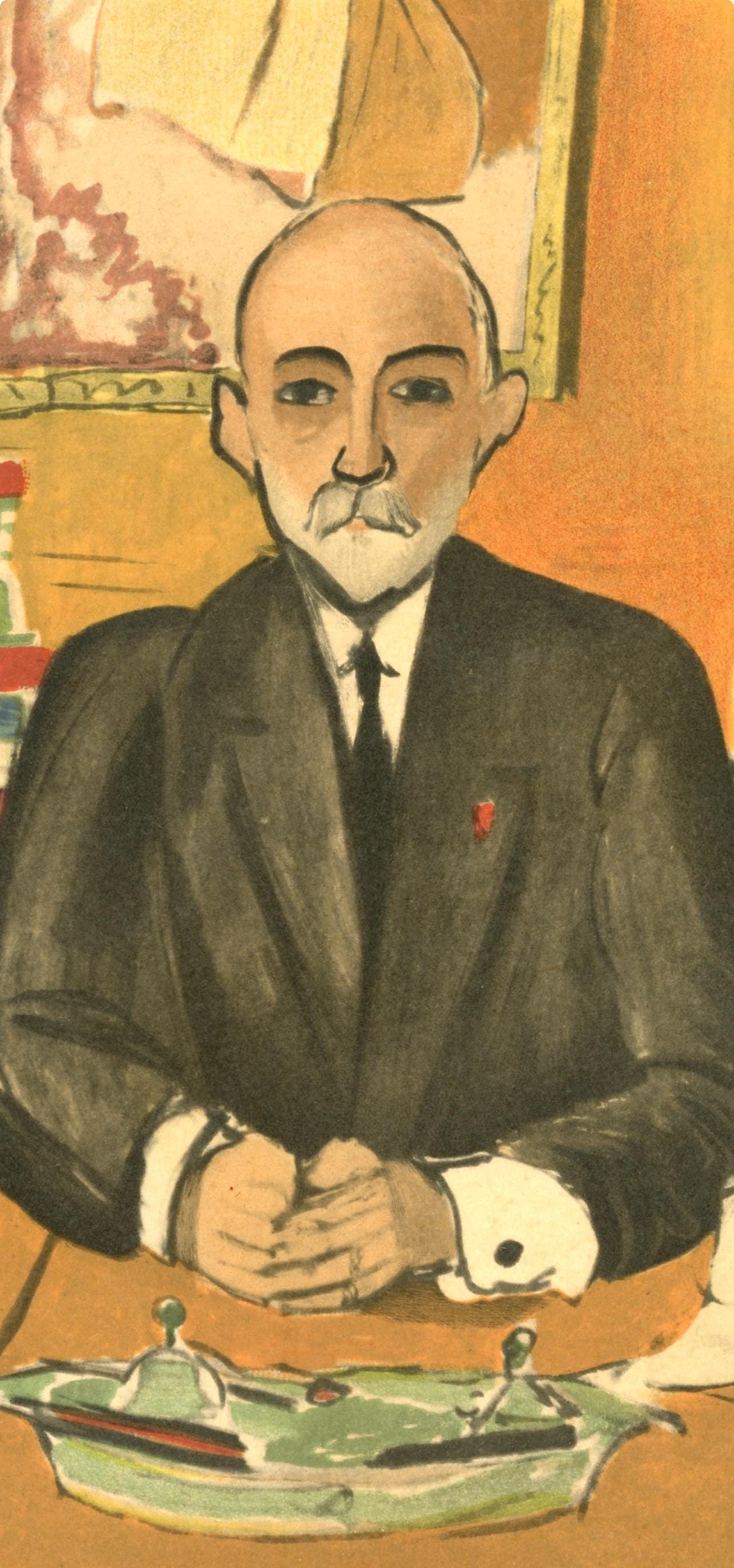 Henri Matisse, Auguste Pellerin, Portraits Par Henri Matisse, Lithograph