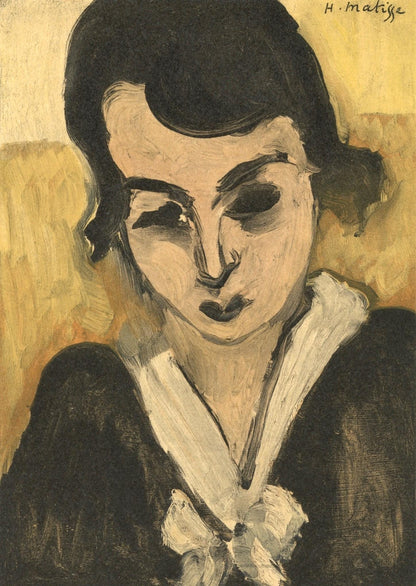 Henri Matisse, Mademoiselle M.A., Portraits Par Henri Matisse, Lithograph
