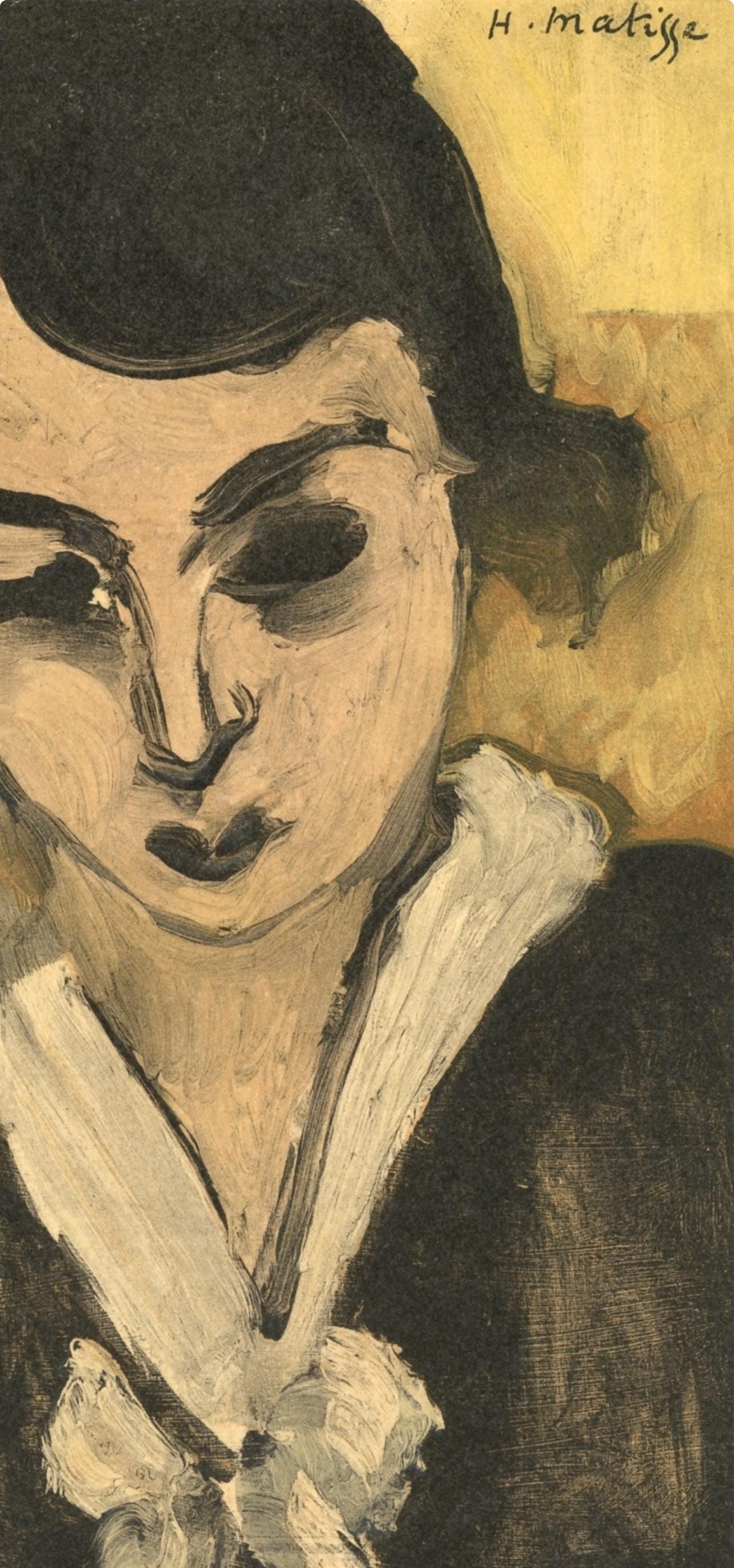 Henri Matisse, Mademoiselle M.A., Portraits Par Henri Matisse, Lithograph