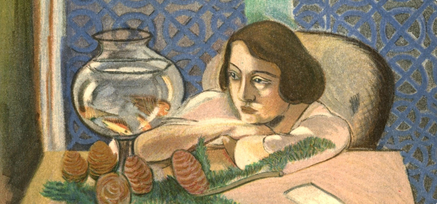 Henri Matisse, Mlle H.D., Portraits Par Henri Matisse, Lithograph