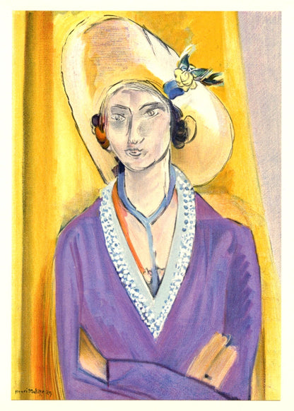 Henri Matisse, Mademoiselle L.L., Portraits Par Henri Matisse, Lithograph