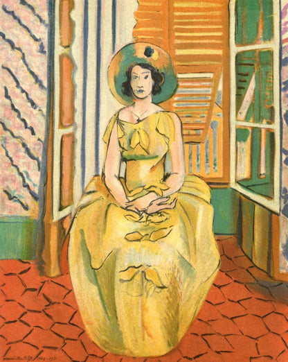 Henri Matisse, Mademoiselle L.L., Portraits Par Henri Matisse, Lithograph