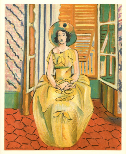 Henri Matisse, Mademoiselle L.L., Portraits Par Henri Matisse, Lithograph