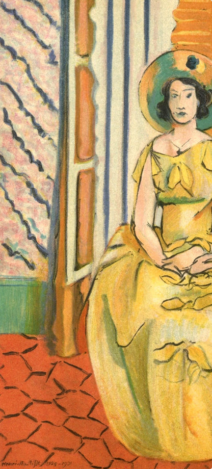 Henri Matisse, Mademoiselle L.L., Portraits Par Henri Matisse, Lithograph