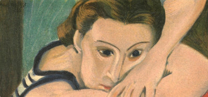 Henri Matisse, Madame L.D. Les Yeux Bleus, Portraits Par Henri Matisse, Lithograph