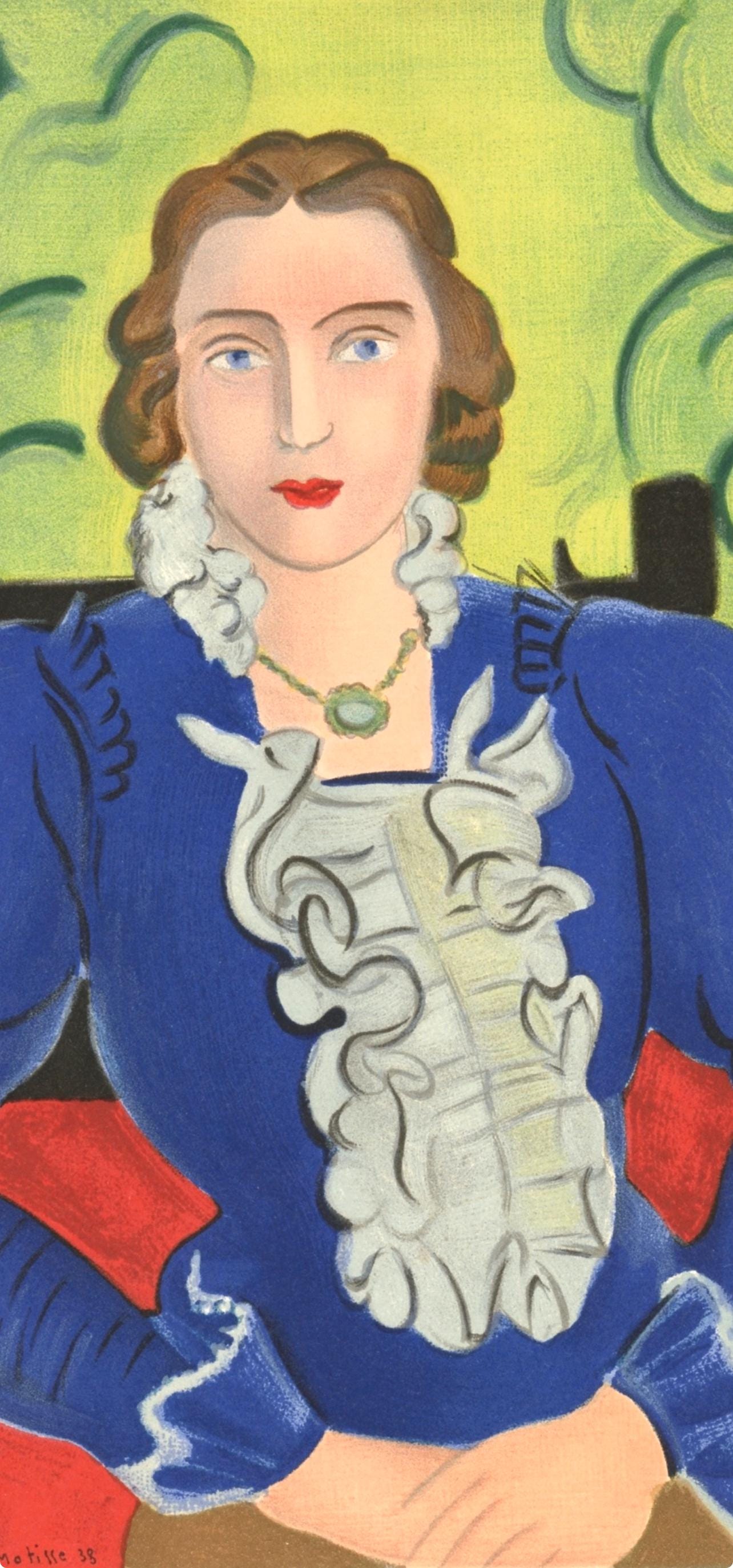 Henri Matisse, Madame L.D., Portraits Par Henri Matisse, Lithograph