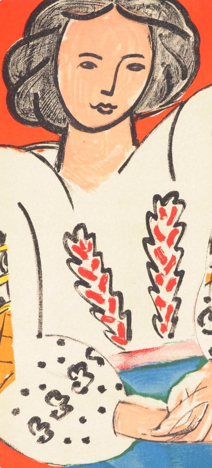 Henri Matisse, Madame M.P., Portraits Par Henri Matisse, Lithograph