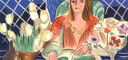 Henri Matisse, Mademoiselle A.N., Portraits Par Henri Matisse, Lithograph