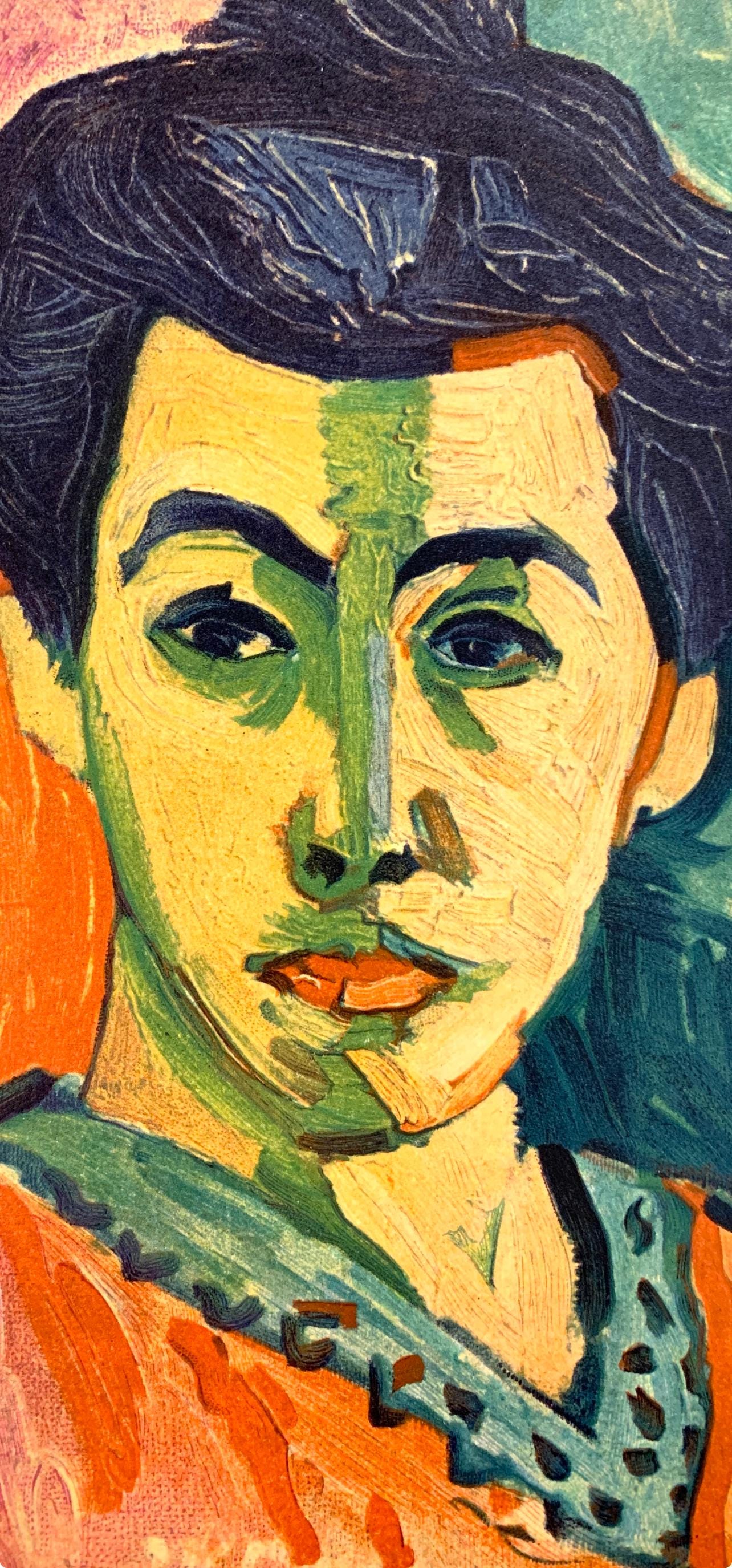 Henri Matisse, Madame Matisse, Portraits Par Henri Matisse, Lithograph