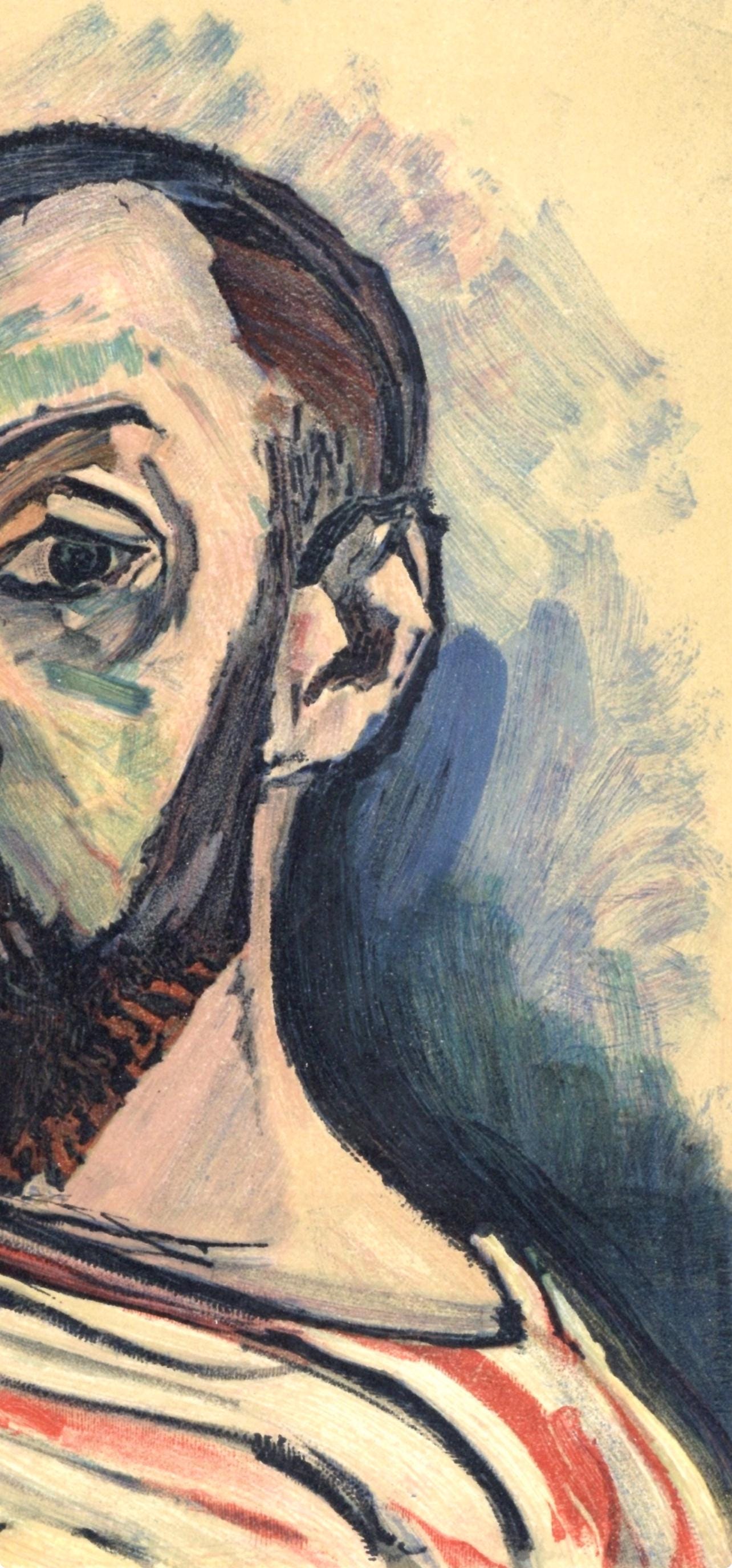 Henri Matisse, Autoportrait Au Maillot Ray, Portraits Par Henri Matisse, Lithograph