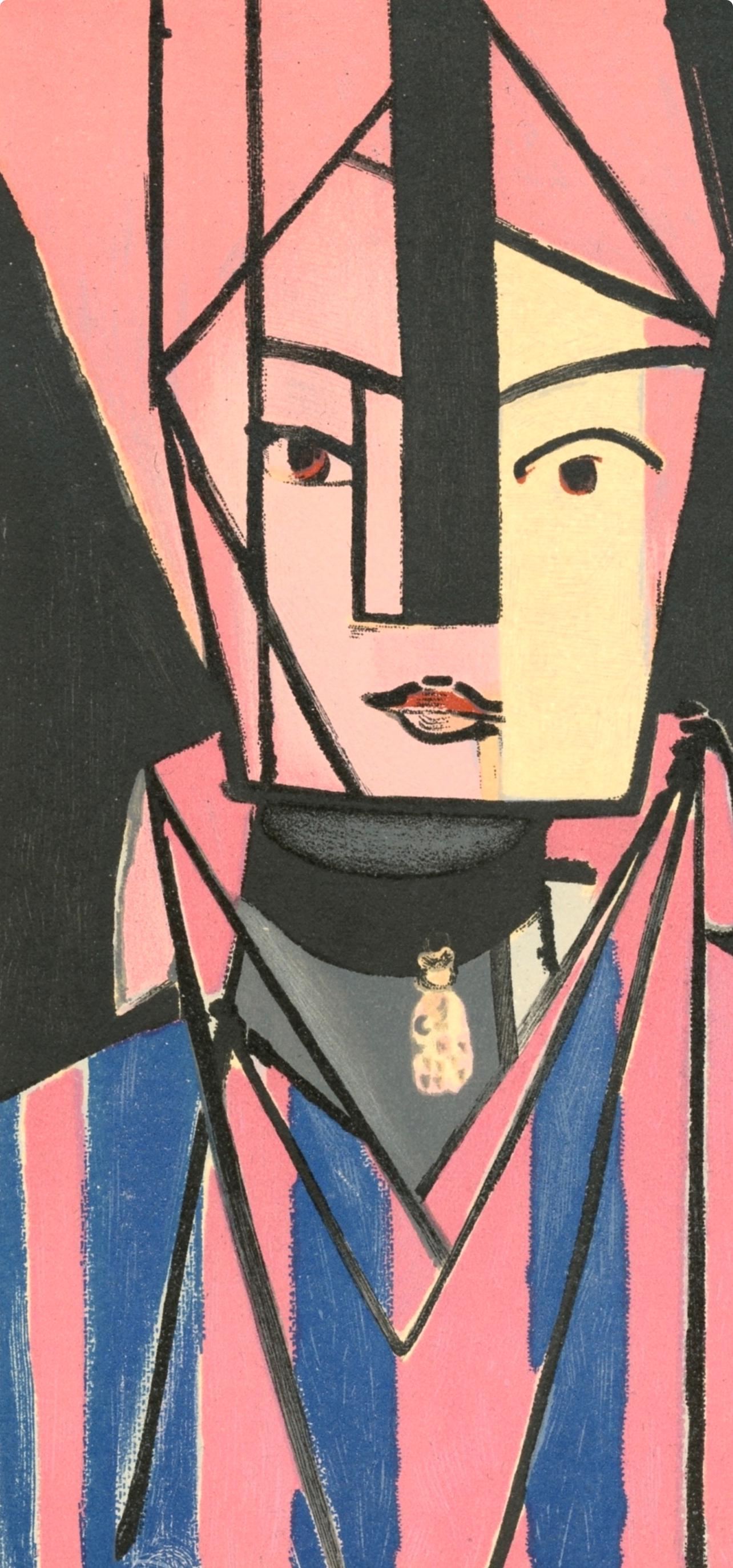 Henri Matisse, Tte Blanche Et Rose, Portraits Par Henri Matisse, Lithograph