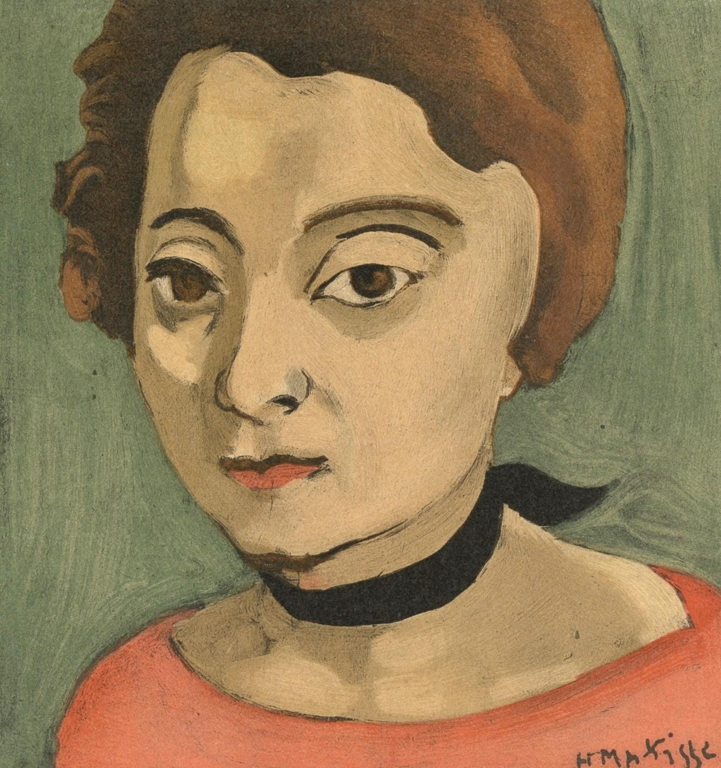 Henri Matisse, Margueritte Matisse, Portraits Par Henri Matisse, Lithograph