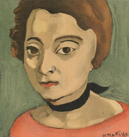 Henri Matisse, Margueritte Matisse, Portraits Par Henri Matisse, Lithograph