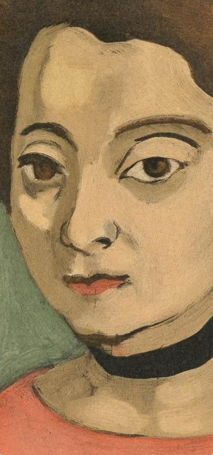 Henri Matisse, Margueritte Matisse, Portraits Par Henri Matisse, Lithograph