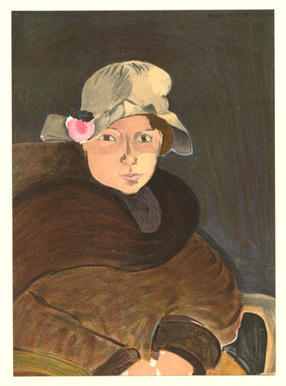 Henri Matisse, Margueritte Matisse, Portraits Par Henri Matisse, Lithograph