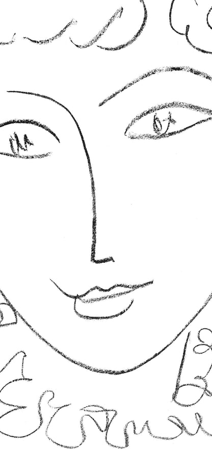 Henri Matisse, La Pompadour (Duthuit 670), Portraits Par Henri Matisse, Lithograph