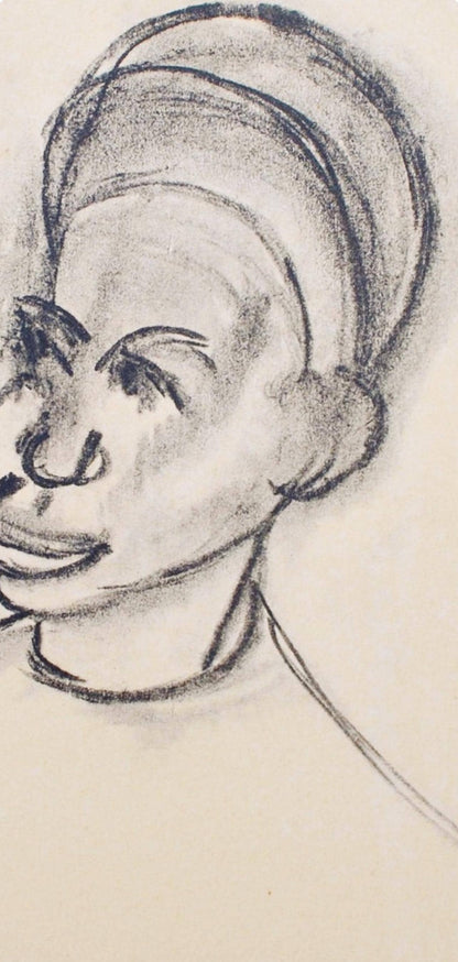 Henri Matisse, Soudanaise, Portraits Par Henri Matisse, Hliogravure