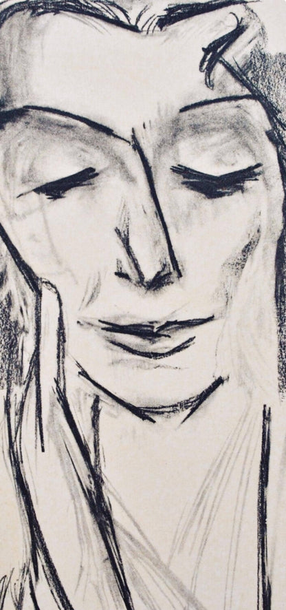 Henri Matisse, Mademoiselle Eva Mudocci, Portraits Par Henri Matisse, Hliogravure