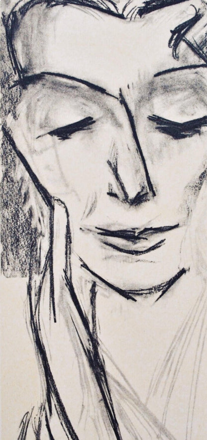 Henri Matisse, Mademoiselle Eva Mudocci, Portraits Par Henri Matisse, Hliogravure